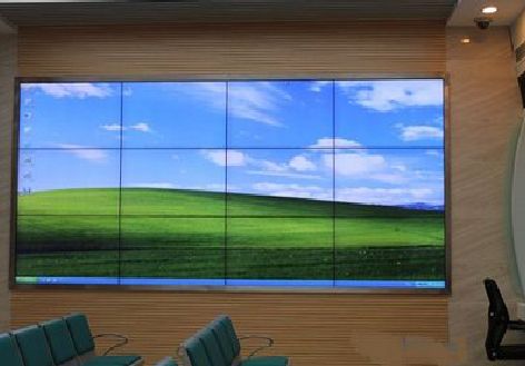 射阳液晶拼接屏的另类用法。